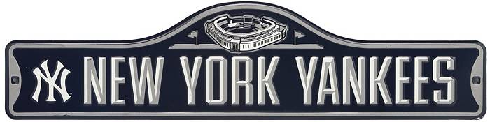 Authentic Street Signs 94045 12 in Yankees New York Steel Logo
