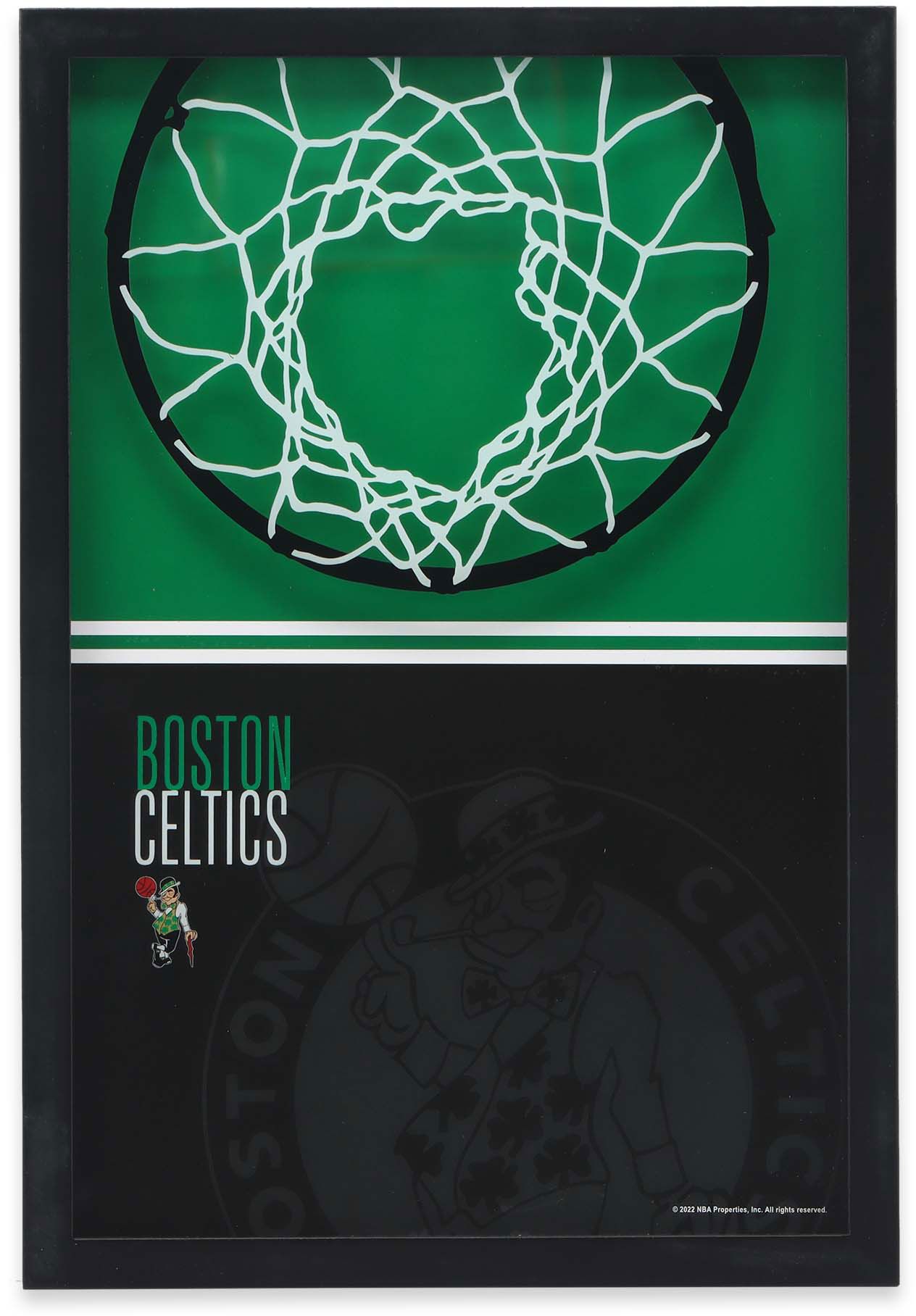 Open Road Boston Celtics Printed Glass Sign product image