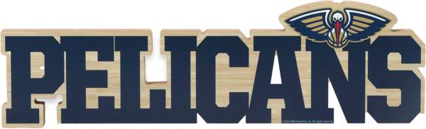 Open Road New Orleans Pelicans Laser Cut Block SIgn product image