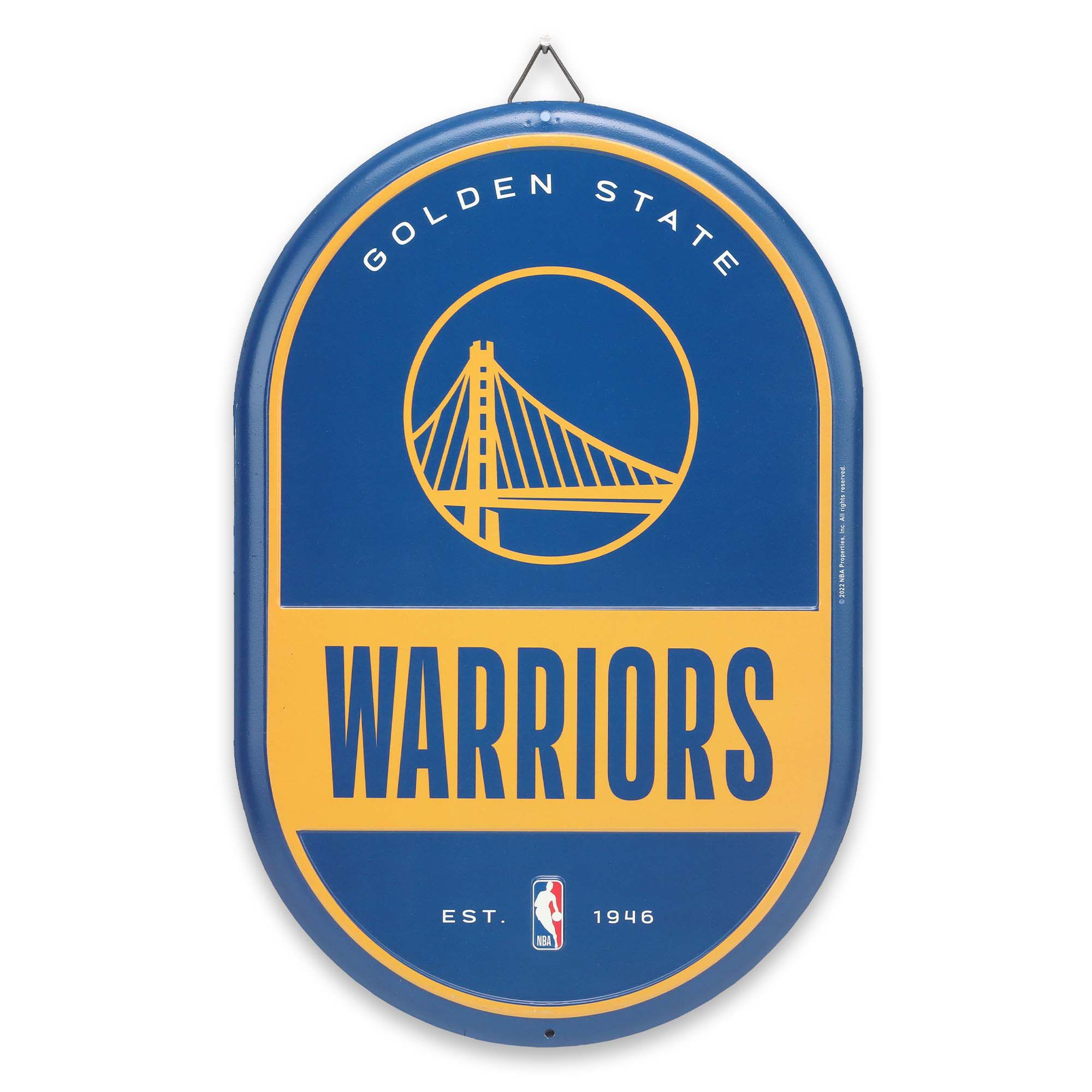 Open Road Golden State Warriors Metal Sign product image