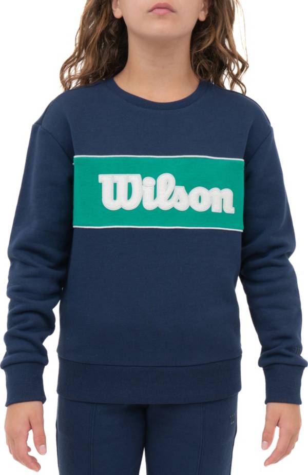 Wilson Kids' Colorblock Wilson Fleece Crew product image