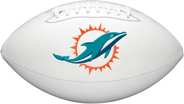 Wilson Miami Dolphins Autograph Official Size 11'' Football