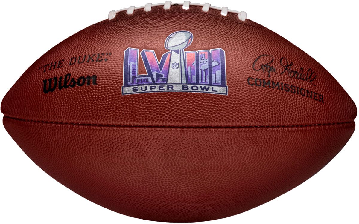 Wilson NFL Super Bowl LVIII Official Size 11'' Football