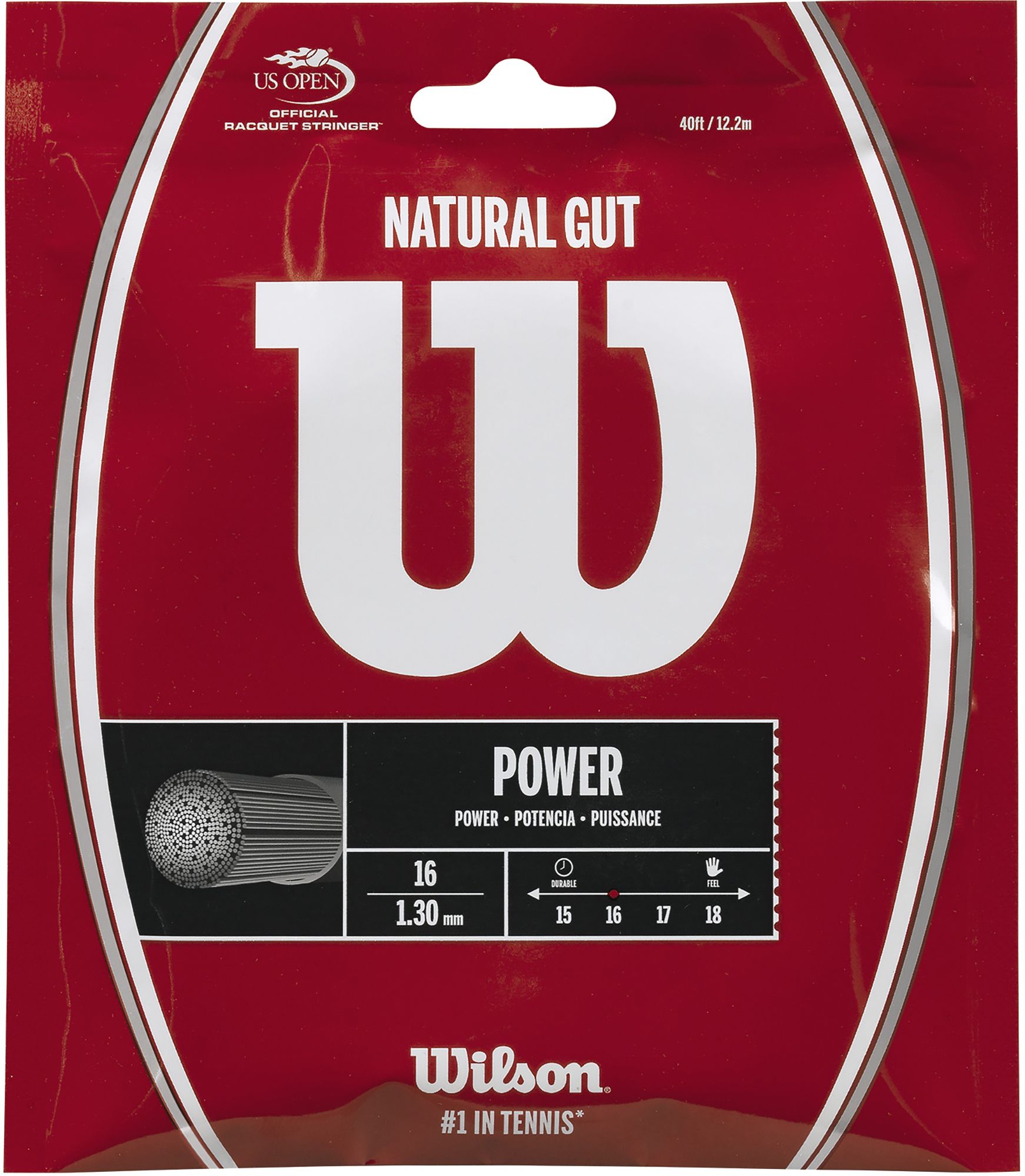 Wilson Natural Gut 16 Tennis String product image