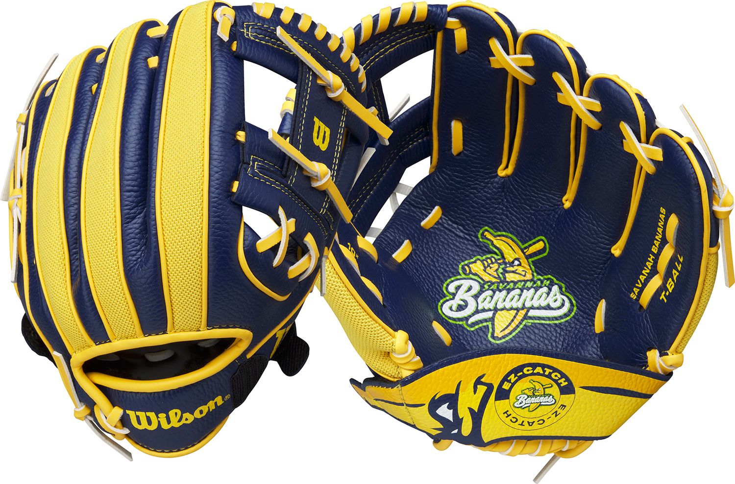Wilson Unisex 10” A200 Savannah Bananas EZ Catch Tee Ball Glove product image