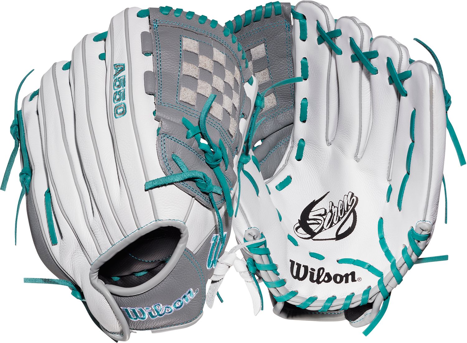 Wilson 12" Girls A550 Siren Series Fastpitch Glove product image