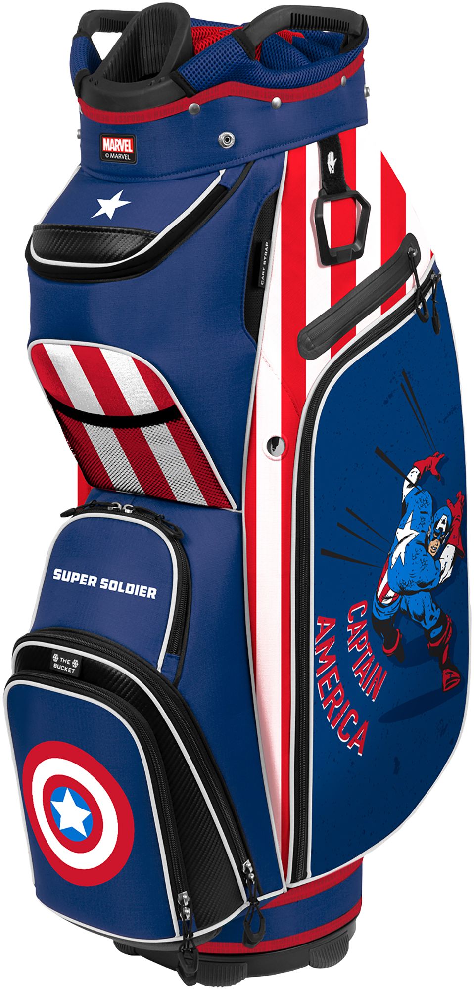 WinCraft Captain America Bucket Cart Bag Sansujyuku sansujyuku.com