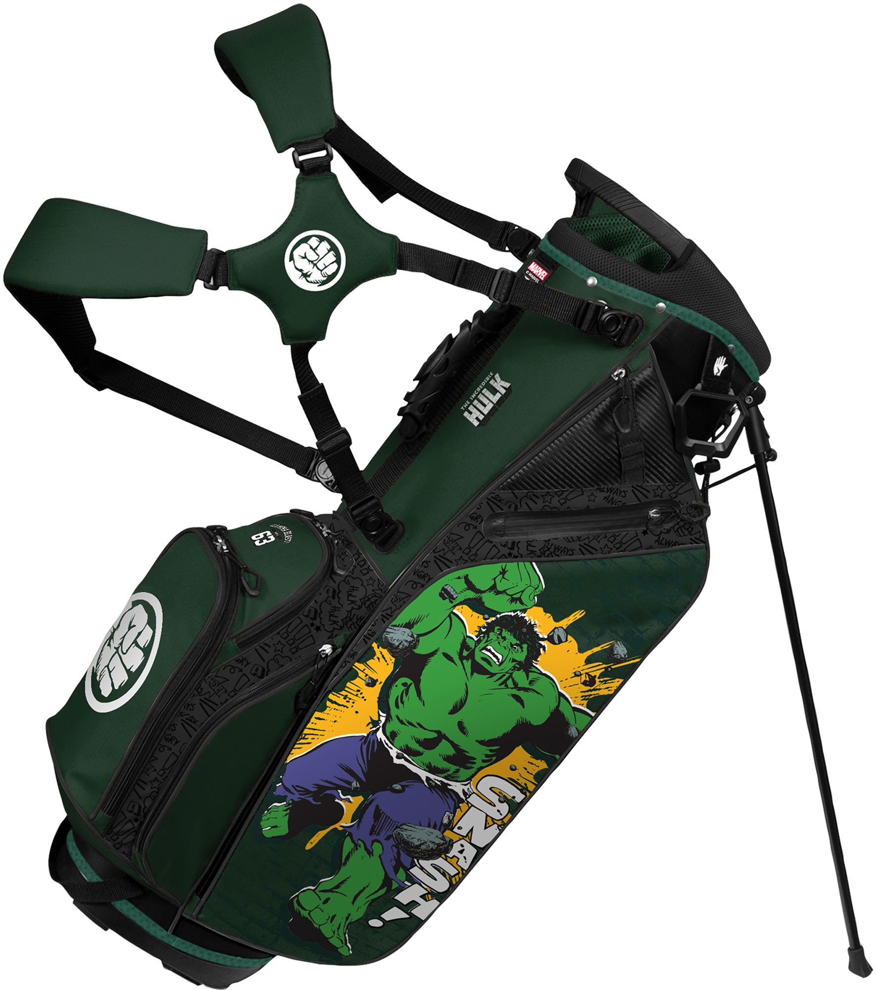 WinCraft Hulk Caddie Stand Bag Sansujyuku sansujyuku.com