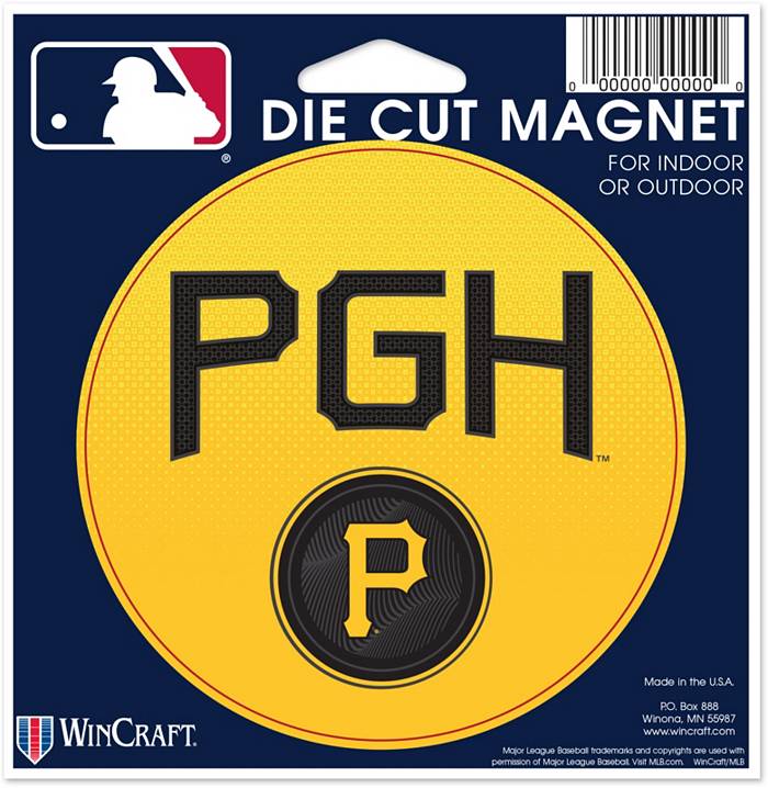 WinCraft Pittsburgh Pirates 2023 City Connect Die-Cut Magnet