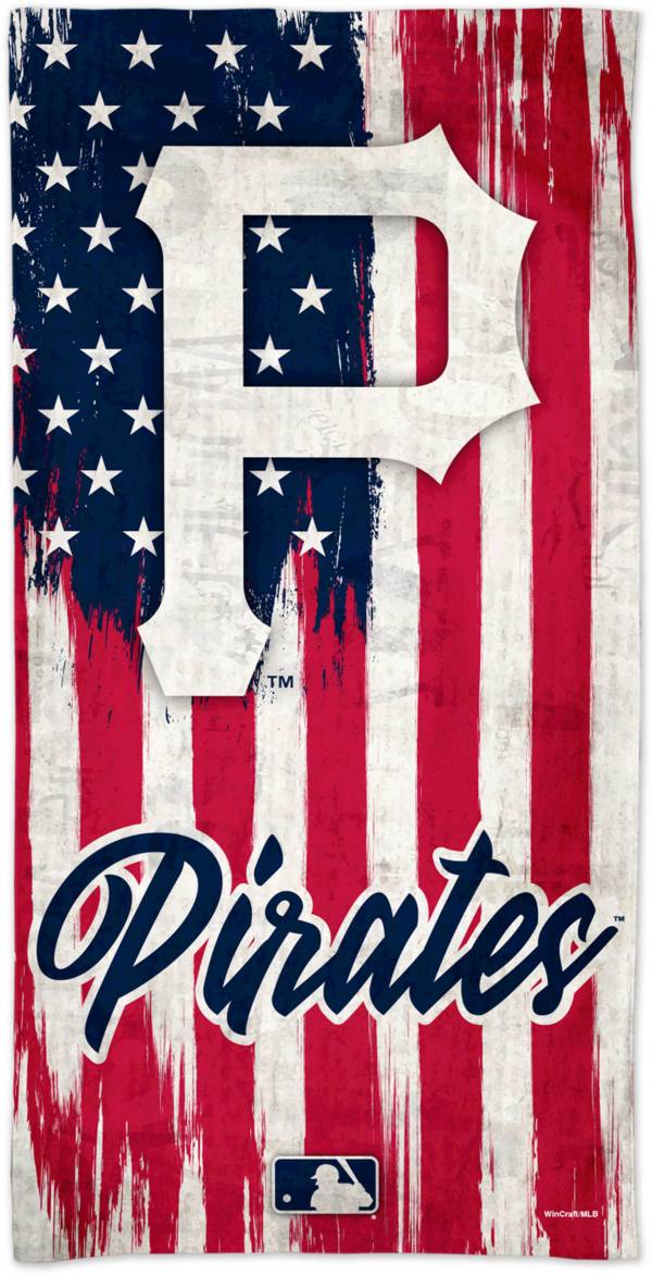 Wincraft MLB Pittsburgh Pirates Patriotic Spectra Beach Towel product image
