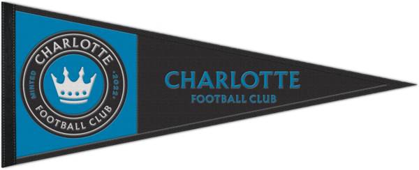 WinCraft Charlotte FC Wool Pennant product image