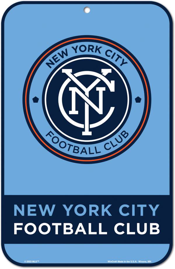 WinCraft New York City FC Plastic Sign product image
