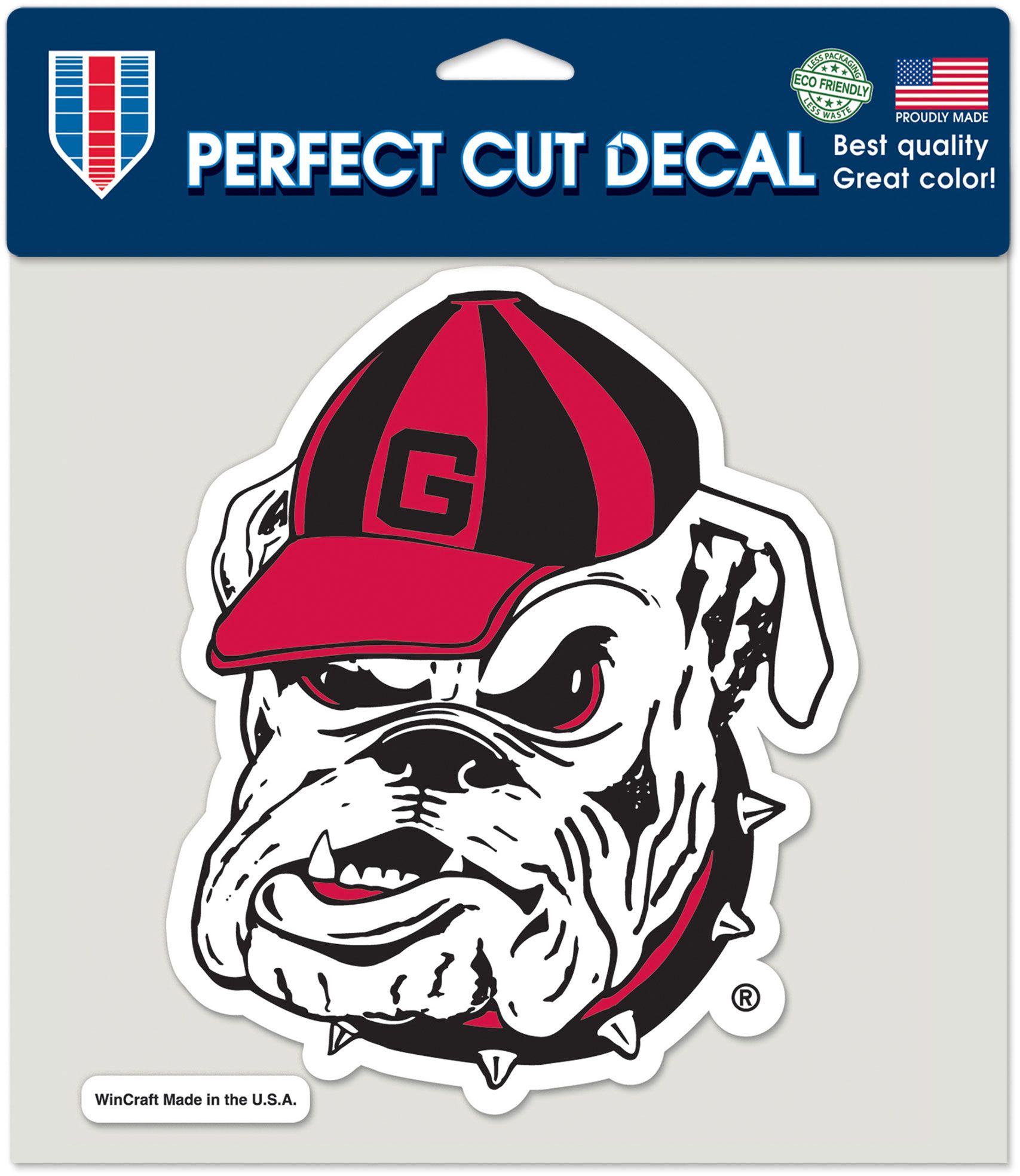 WinCraft Georgia Bulldogs 8” x 8” Decal