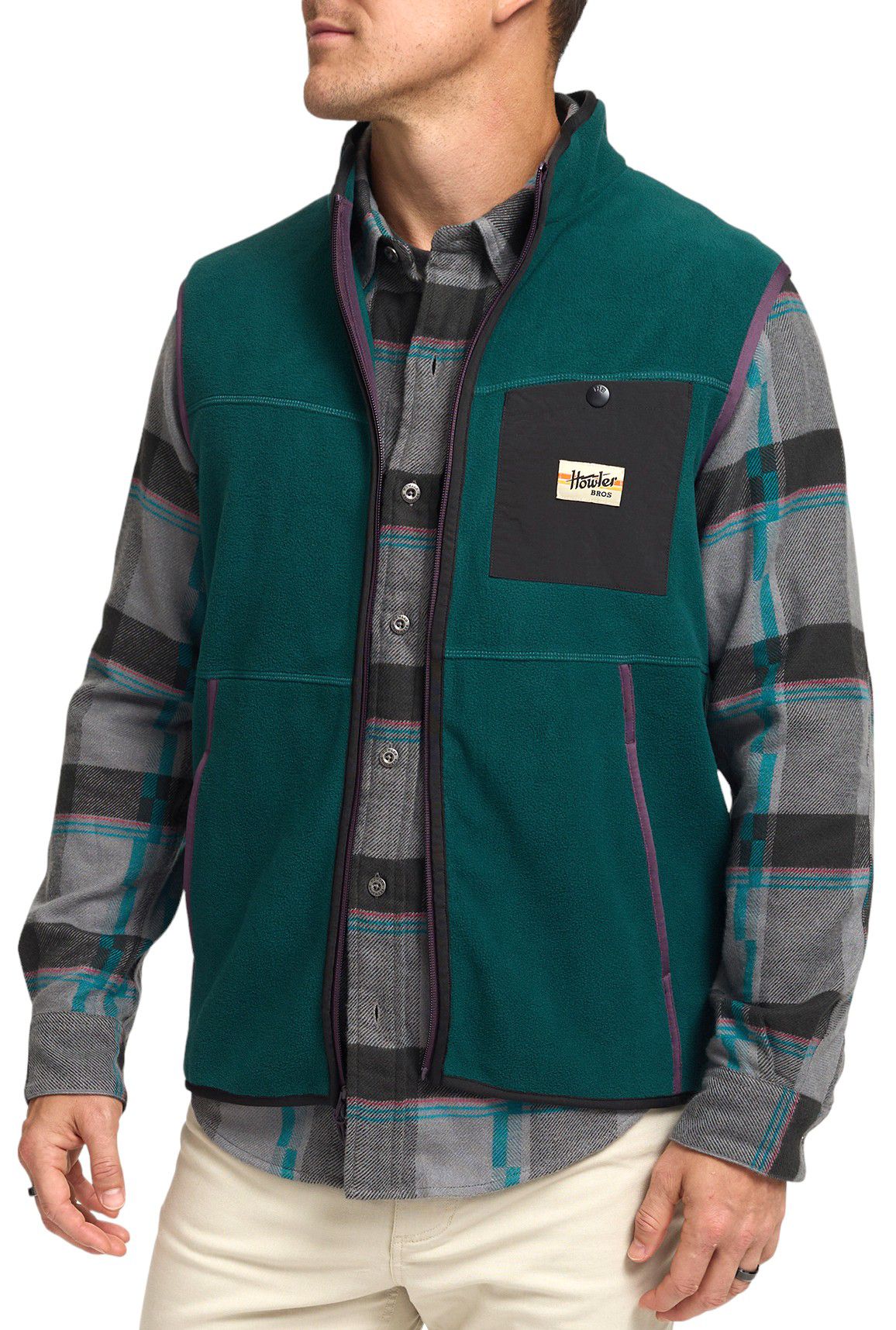 Howler Brothers Men's Free Range Fleece Vest product image