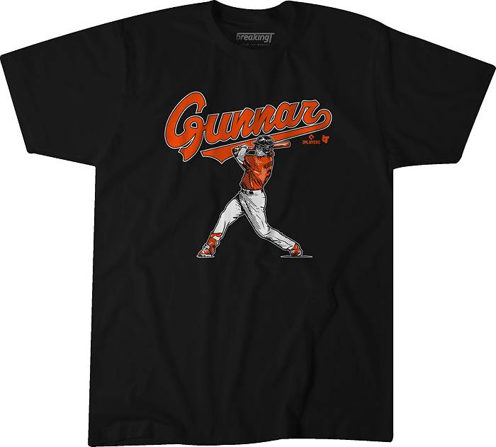Black Orioles #2 Gunnar Henderson 2023 Printed Baseball Jersey All