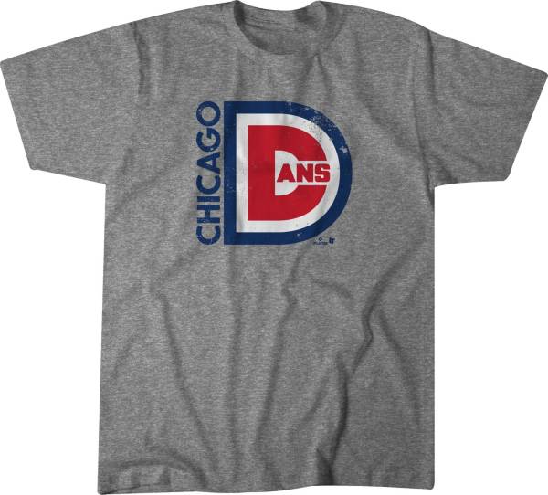 BreakingT Youth Chicago Cubs Dansby Swanson Gray Pose Graphic T