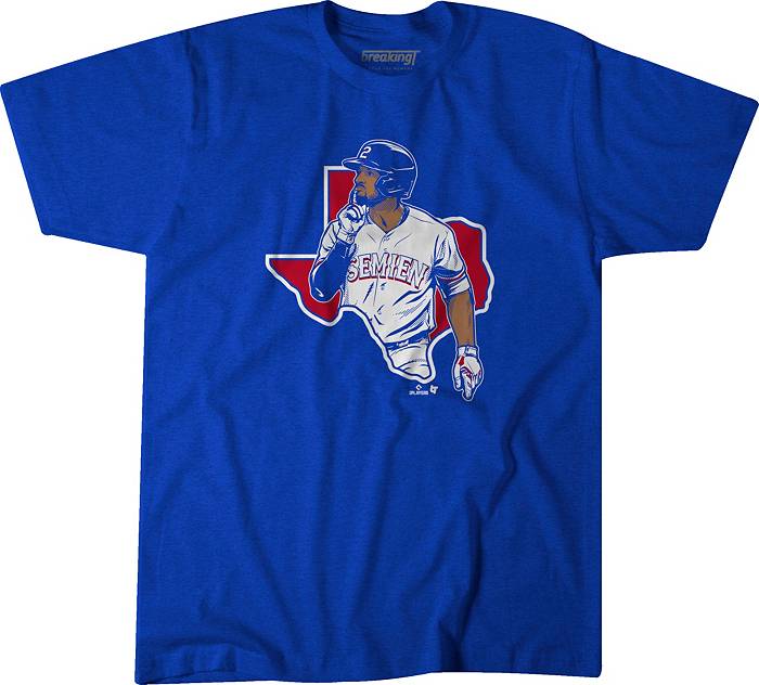 Nike / Men's Texas Rangers Adolis Garcia #53 Blue T-Shirt