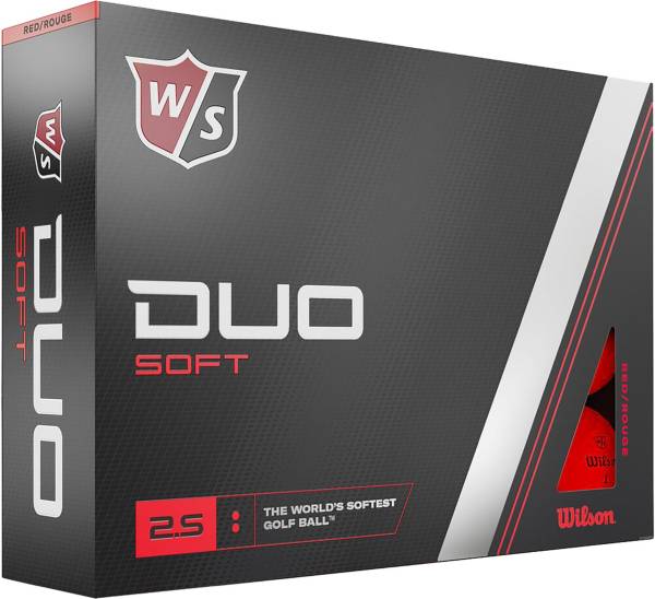 Wilson 2023 Duo Soft Red Golf Balls | Dick's Sporting Goods