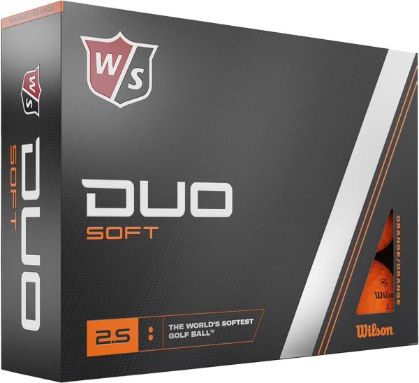 Wilson 2023 Duo Soft Orange Golf Balls product image