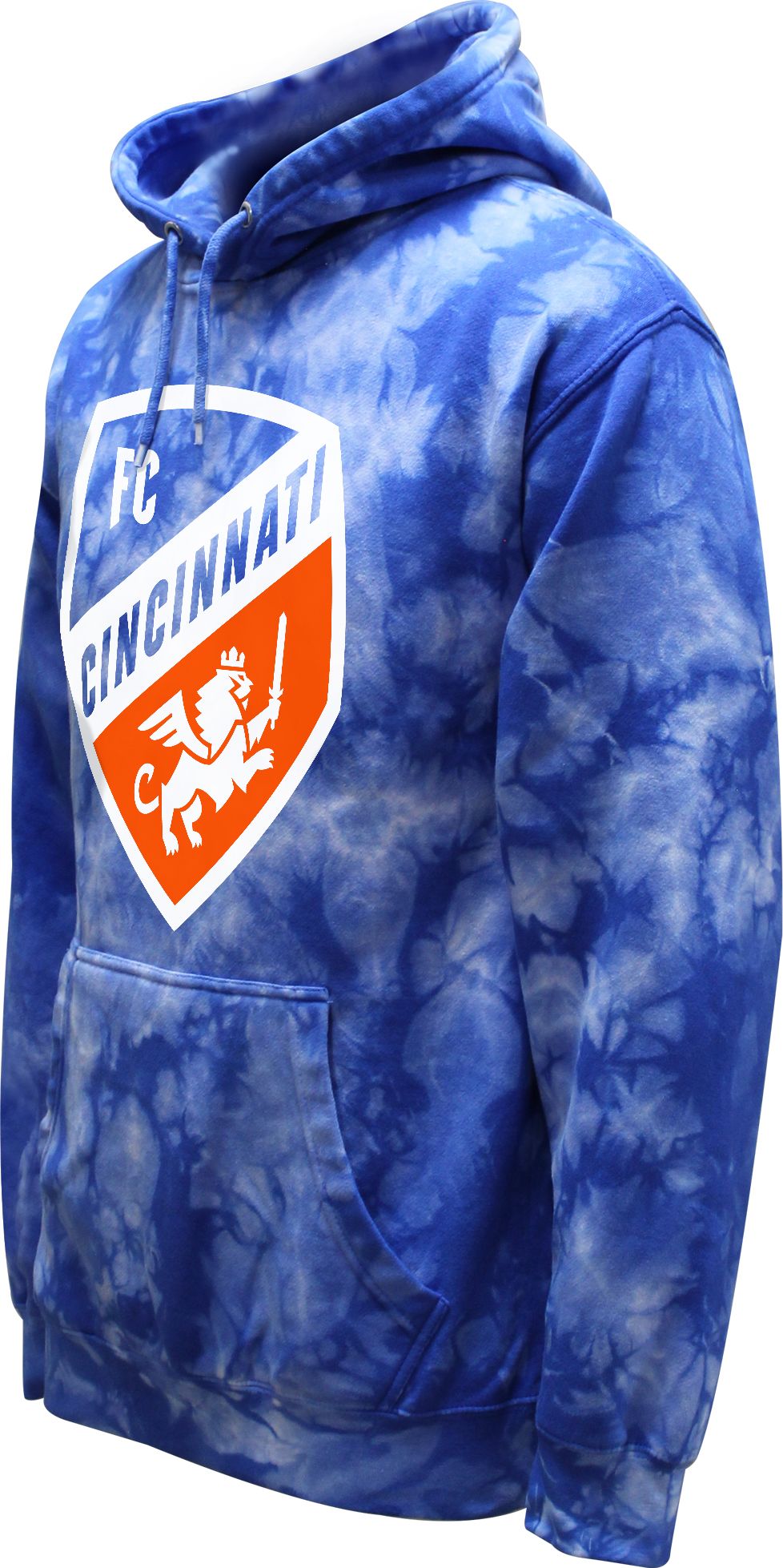 Stadium Essentials Adult FC Cincinnati Primary Logo Blue Pullover Hoodie product image