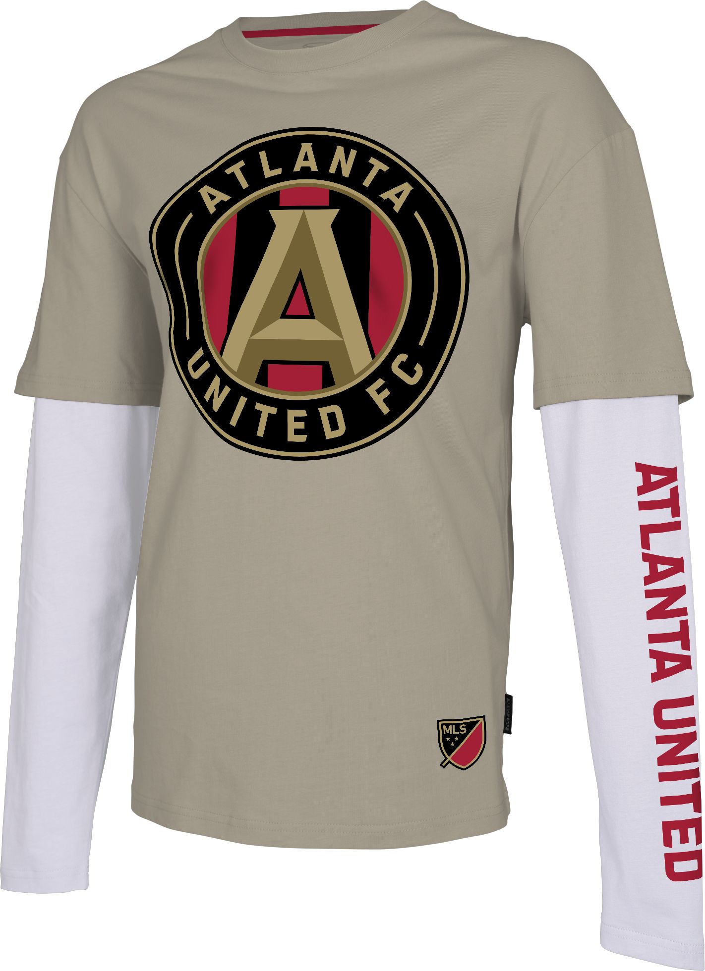 Stadium Essentials Men's Atlanta United Status Cream Long Sleeve Shirt product image