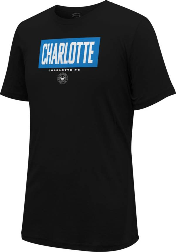 Stadium Essentials Charlotte FC Crossbar Black T-Shirt product image