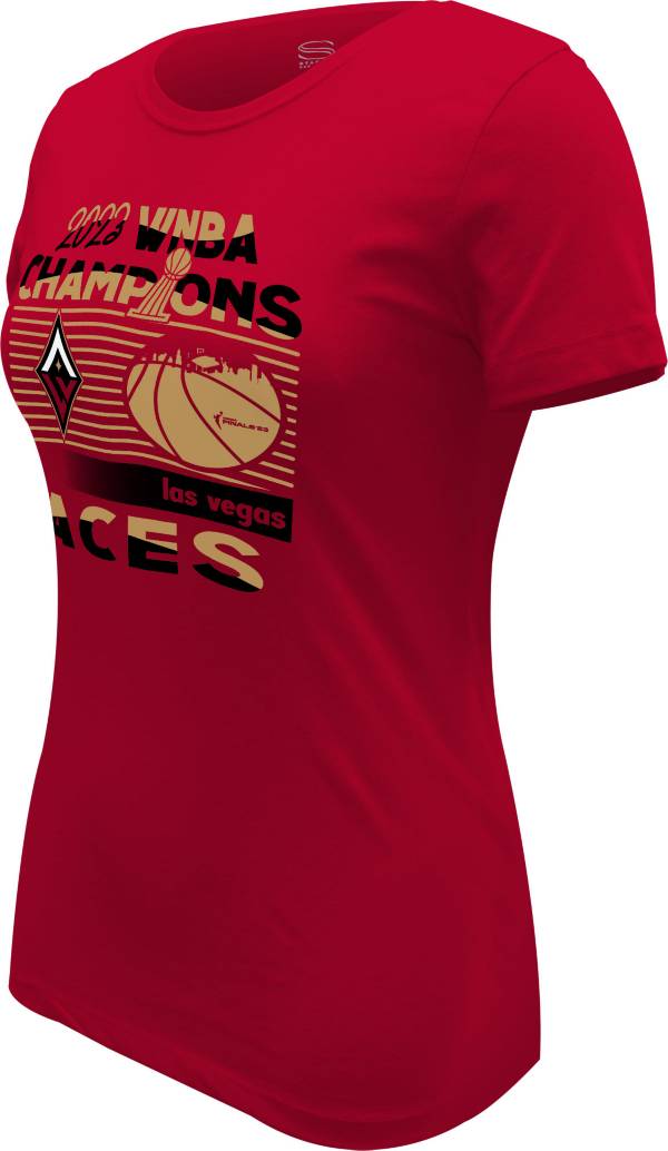 Stadium Essentials Unisex Stadium Essentials Black Las Vegas Aces 2023 WNBA  Finals Champions Player Roster T-Shirt