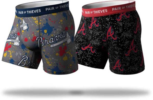 Pair Of Thieves Men's Atlanta Braves Underwear - 2 Pack