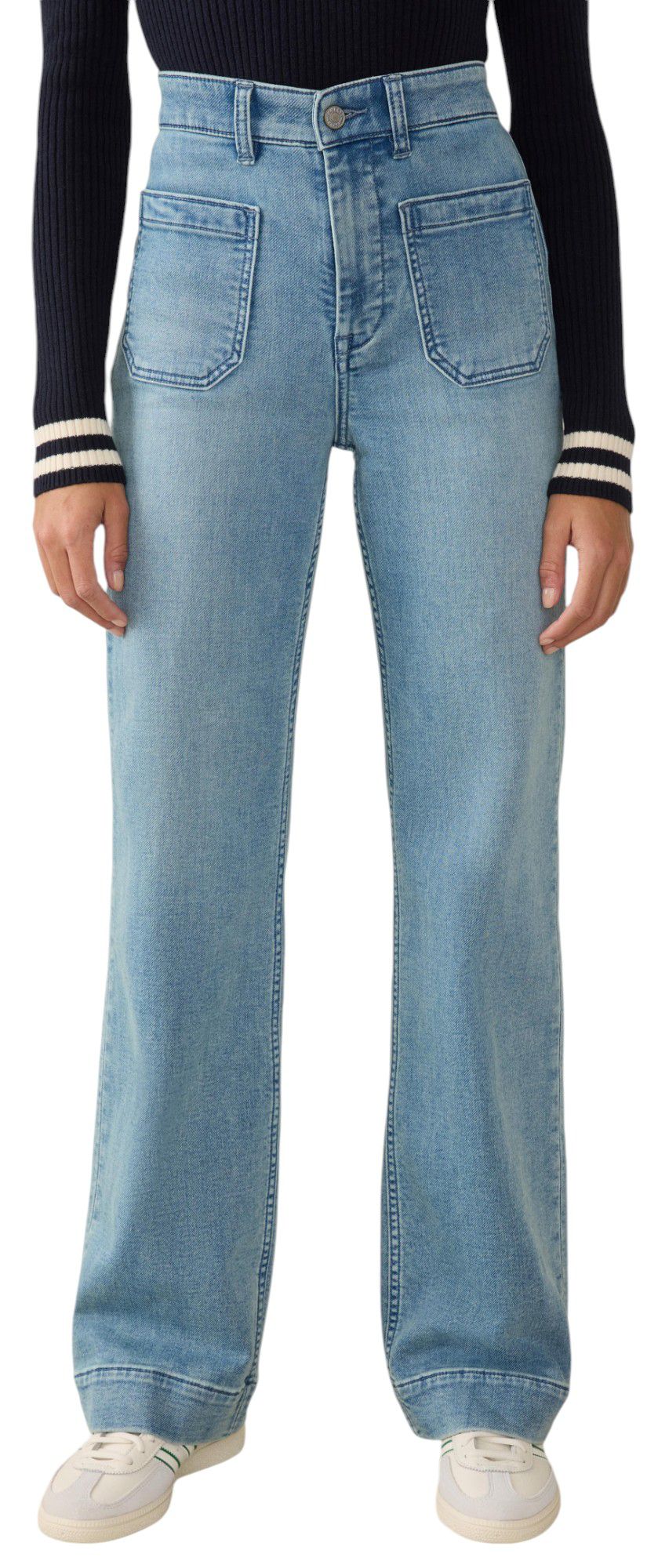 Faherty Women's Stretch Terry Wide Leg Pants product image
