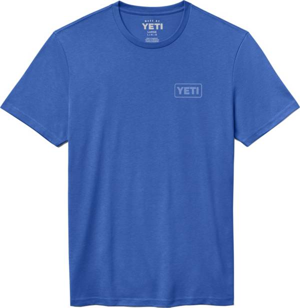 Yeti Built for The Wild Short Sleeve T-Shirt - Cobalt