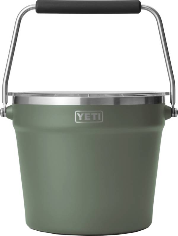 Yeti Rambler Beverage Bucket - Camp Green