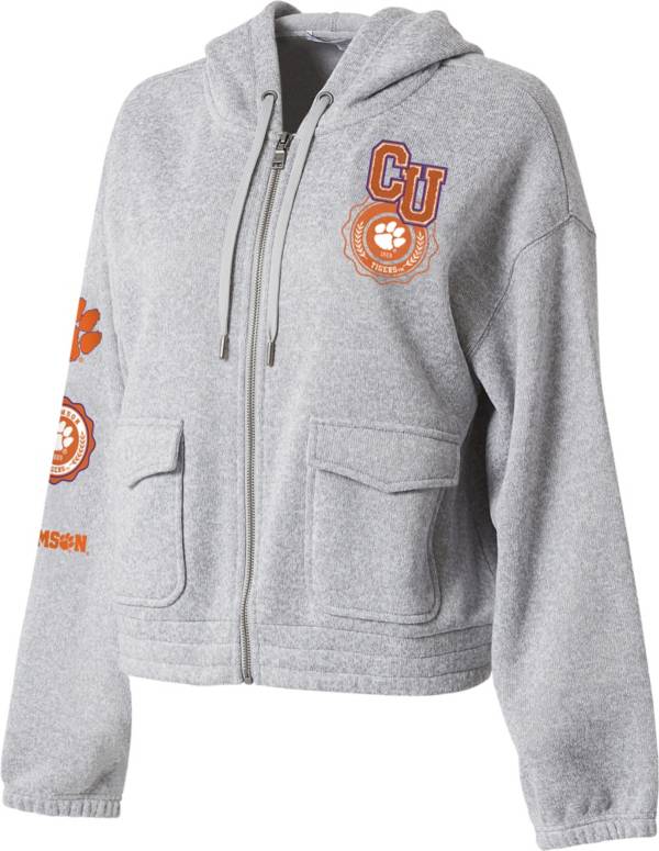 Clemson zip up hoodie hot sale