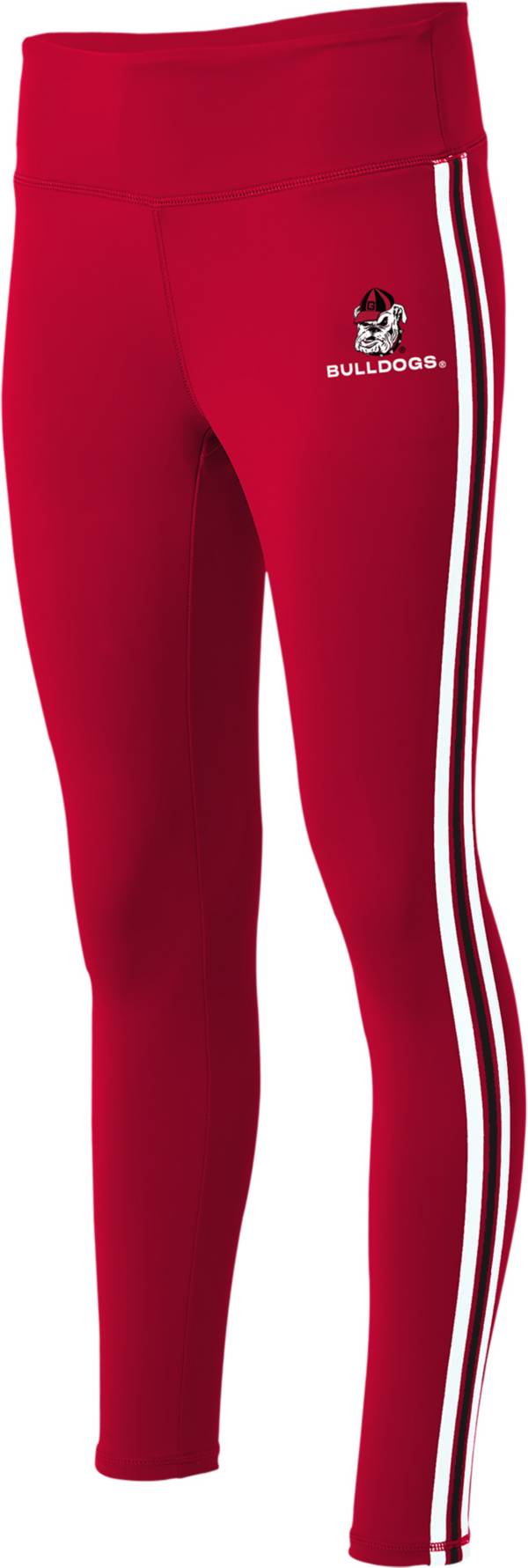 WEAR by Erin Andrews Women's Georgia Bulldogs  Red Striped Team Leggings product image