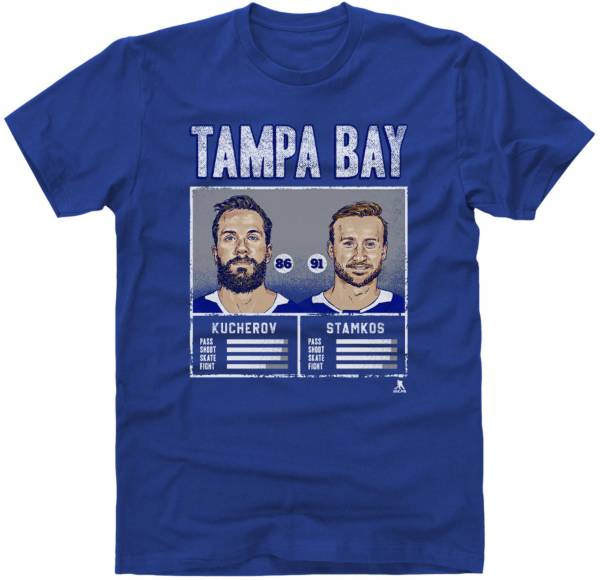 500 Level Tampa Bay Lightning Stamkos/Kucherov Duo Blue T-Shirt product image