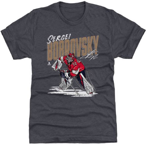 500 Level Florida Panthers Sergei Bobrovsky Chisel Navy T-Shirt product image
