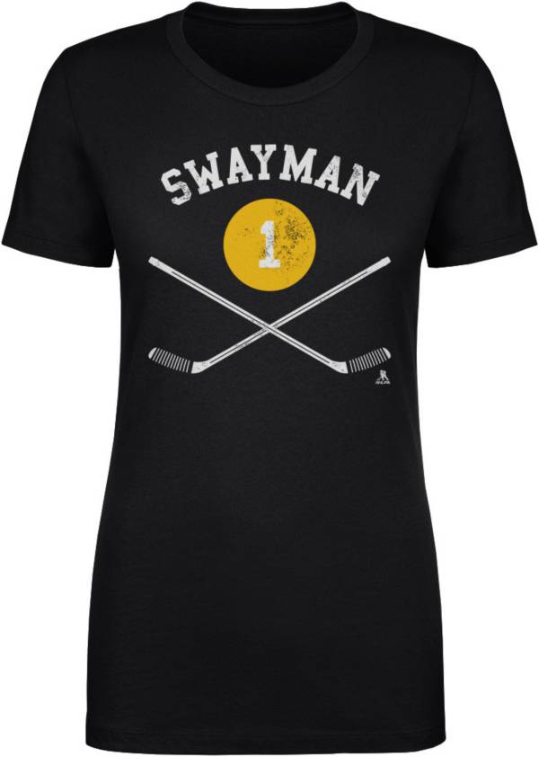 500 Level Women's Boston Bruins Jeremey Swayman Black T-Shirt product image