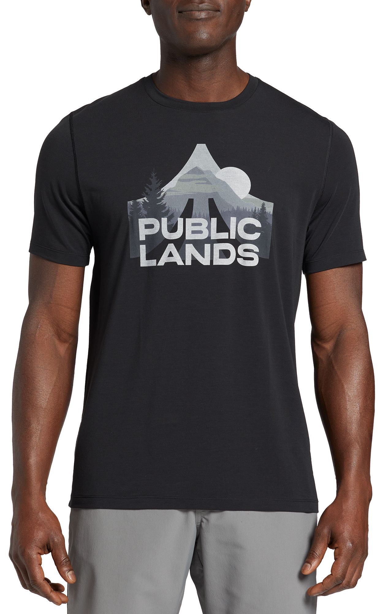 Public Lands Men's Logo Performance Short-Sleeve T-Shirt product image