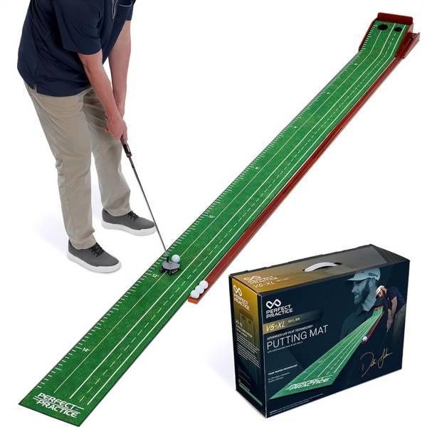 Perfect Practice V5 XL Putting Mat Golf Galaxy