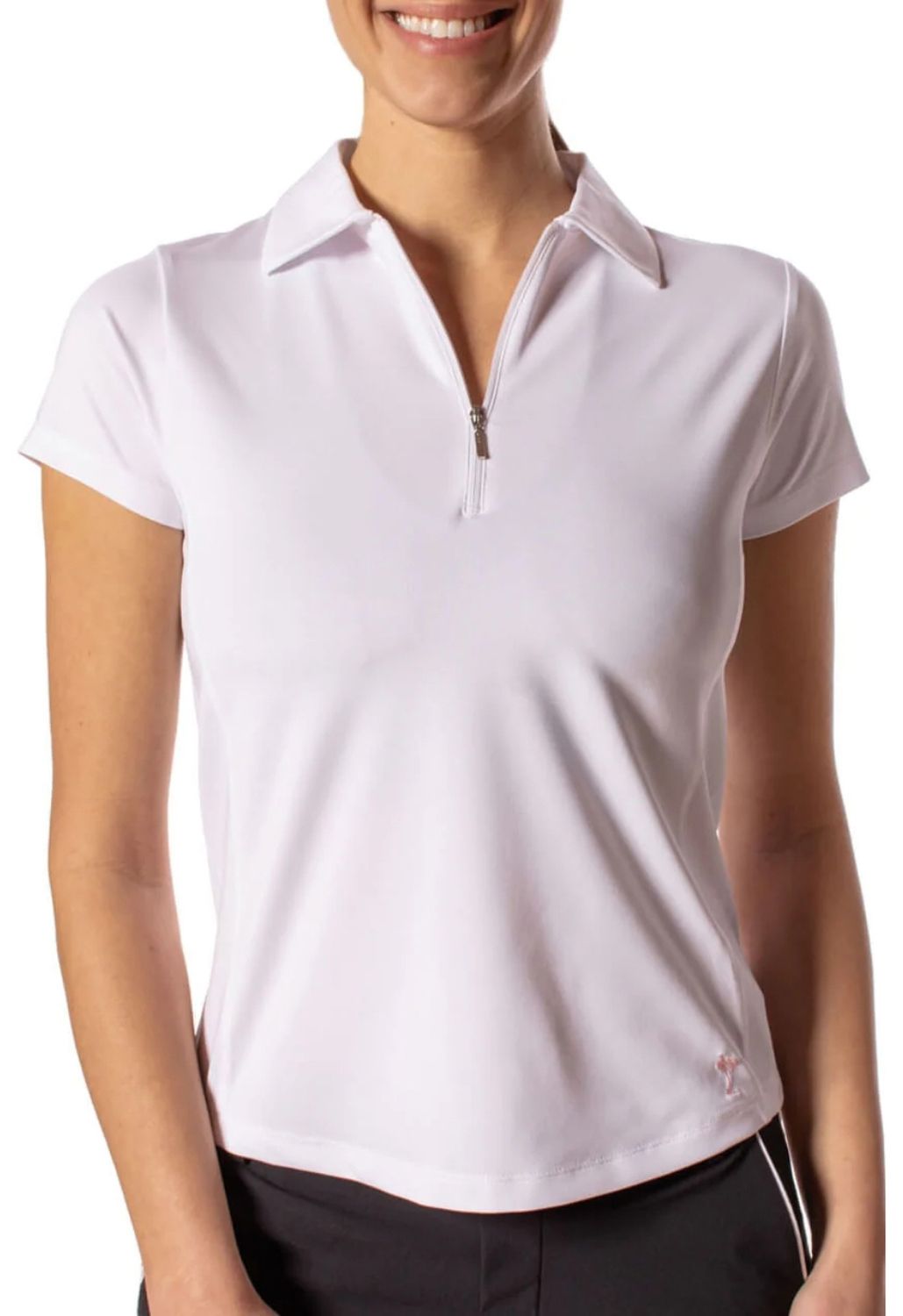 Golftini Women's Short Sleeve 1/4 Zip Polo product image