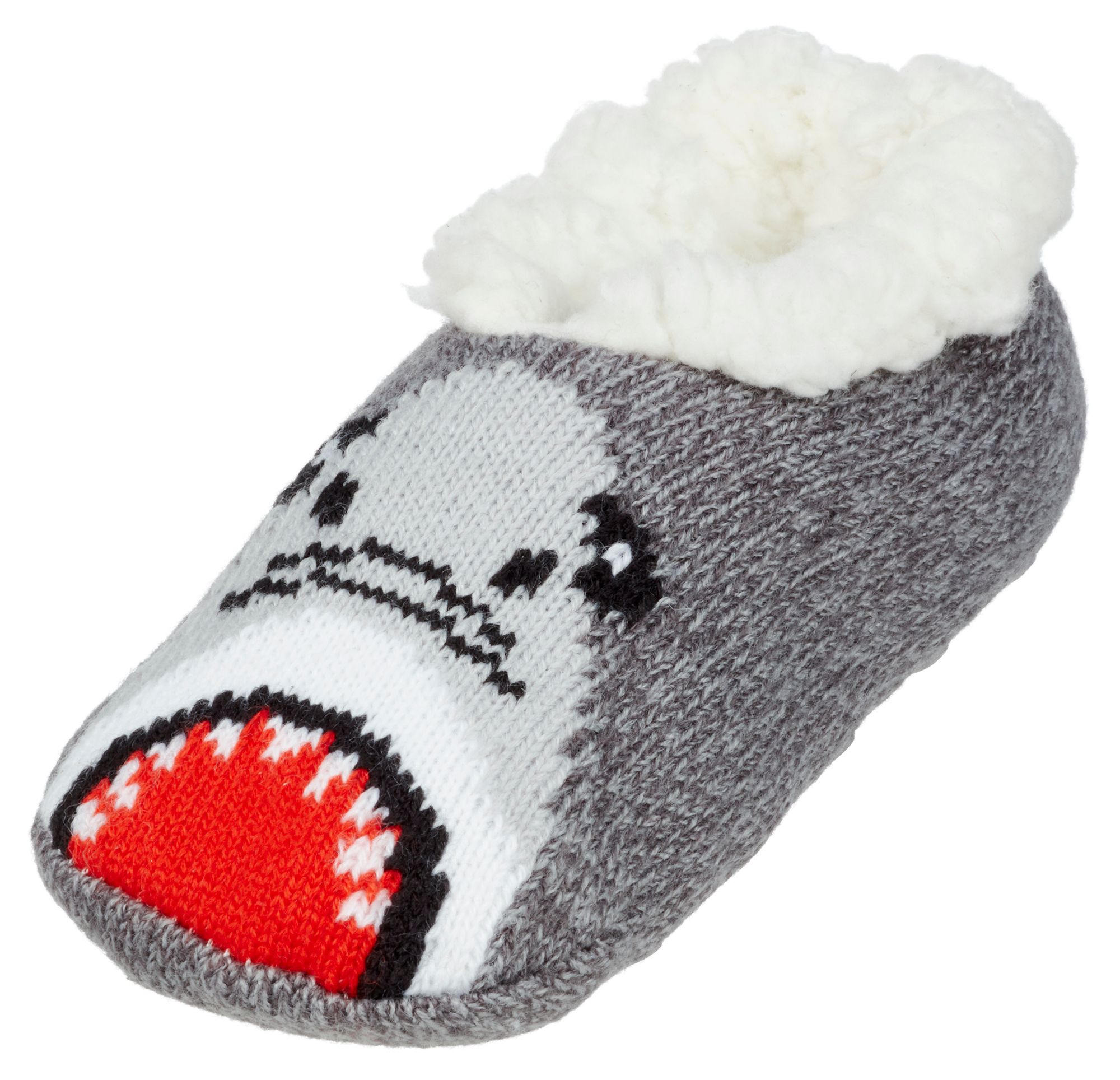 Northeast Outfitters Cozy Cabin Youth Shark Slipper Socks product image