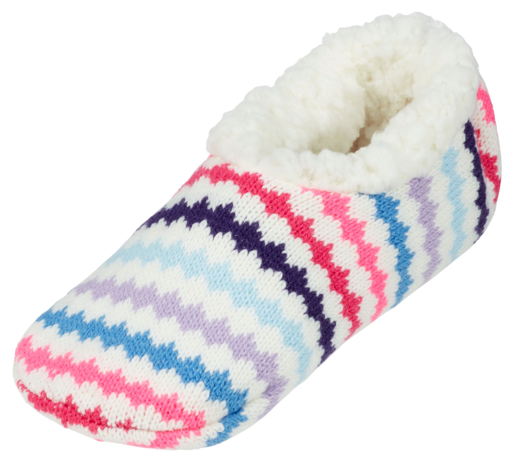 Northeast Outfitters Cozy Cabin Youth Stripe Slipper Socks product image