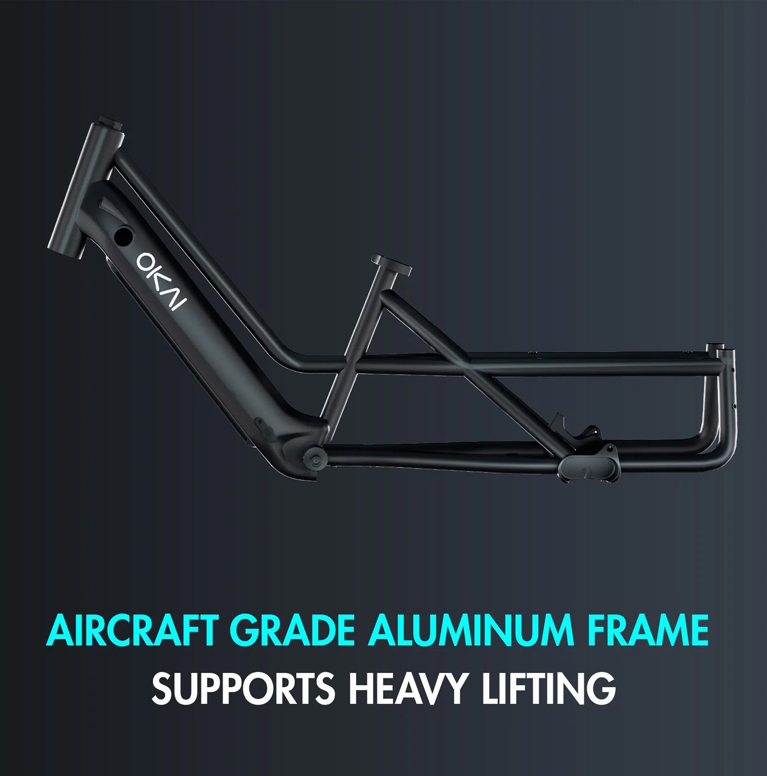 OKAI Adult 20" E-Kargo EB70 Electric Bike product image