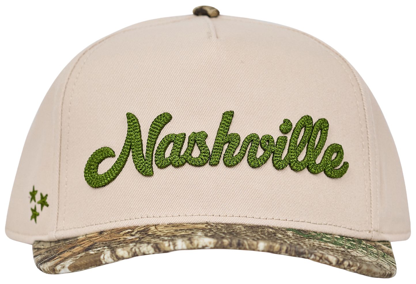 Nash Adult Nashville St.Patrick's Day Camo Chain Stitch Adjustable Snapback Hat product image