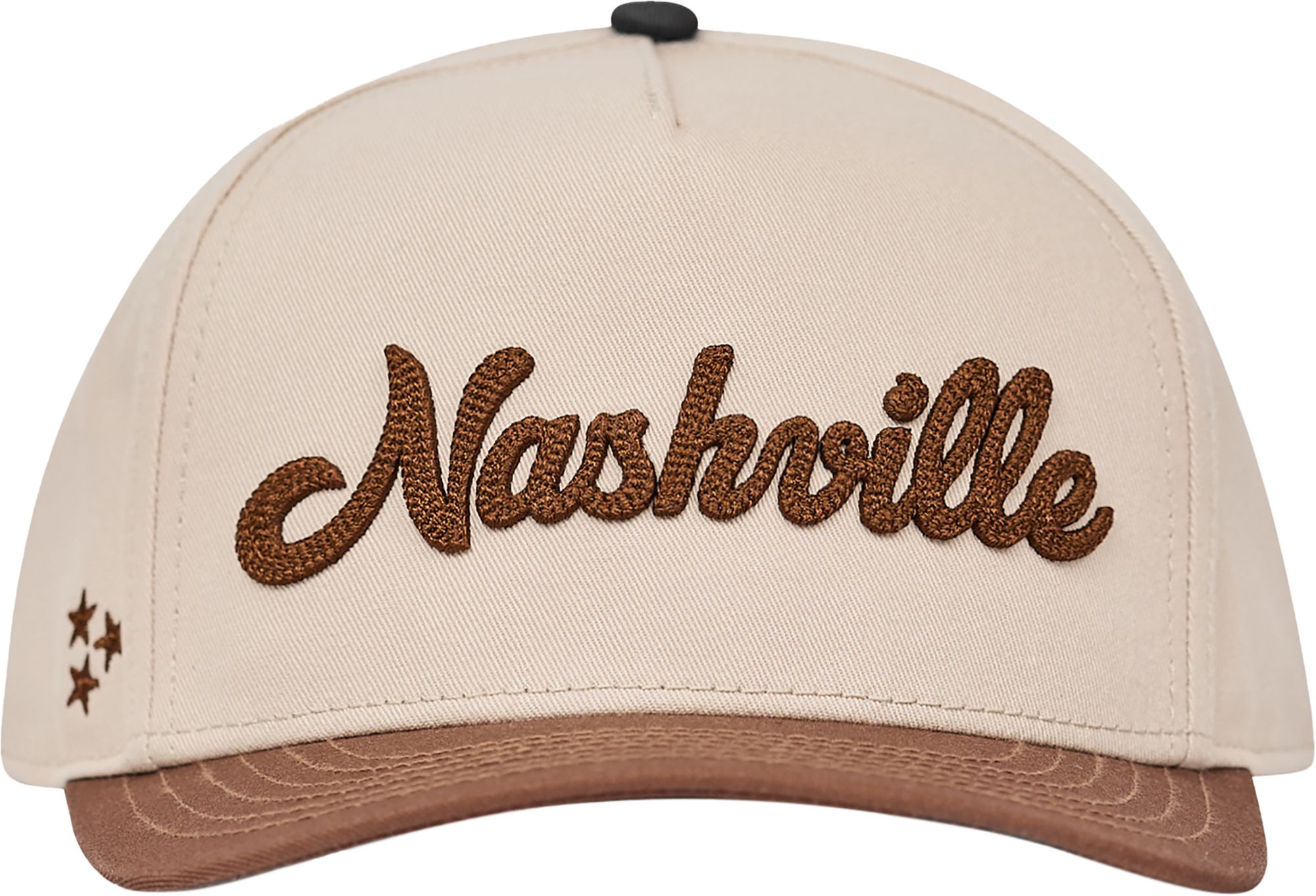 Nash Adult Nashville Brown Chain Stitch Snapback Hat product image