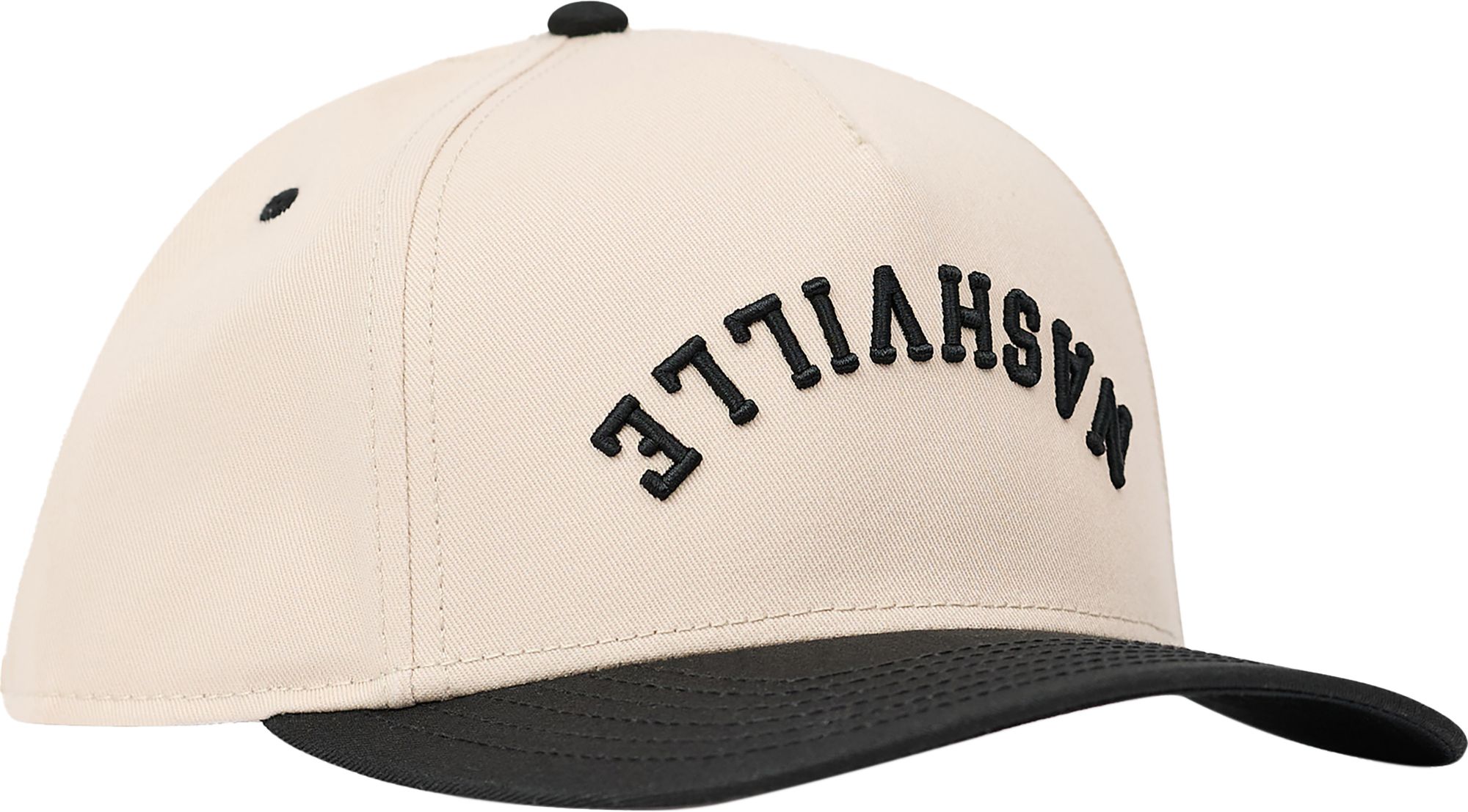 Nash Adult Nashville Black Upside-Down Snapback Hat product image
