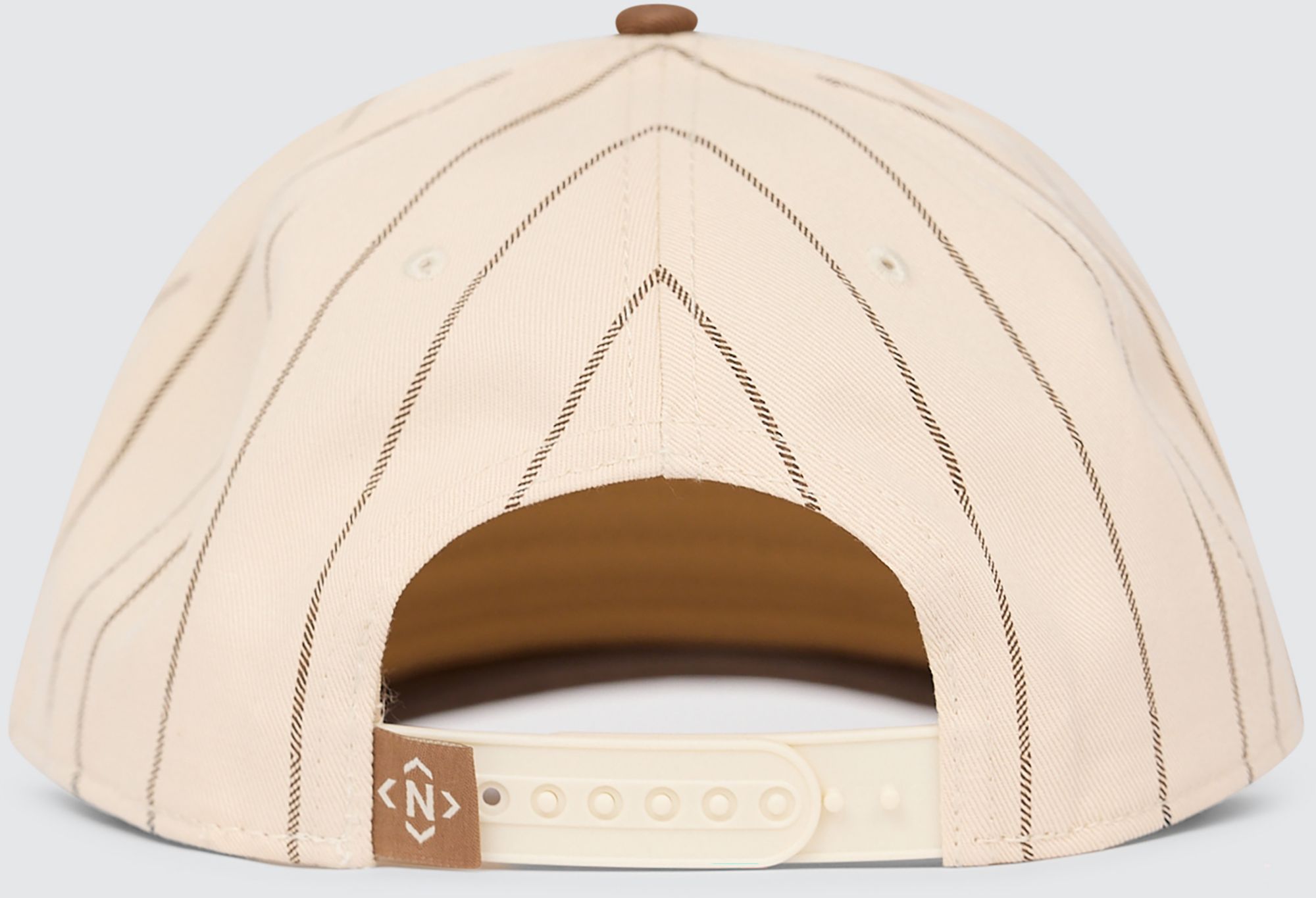 Nash Adult Nashville Chocolate Pinstripe Snapback Adjustable Hat product image