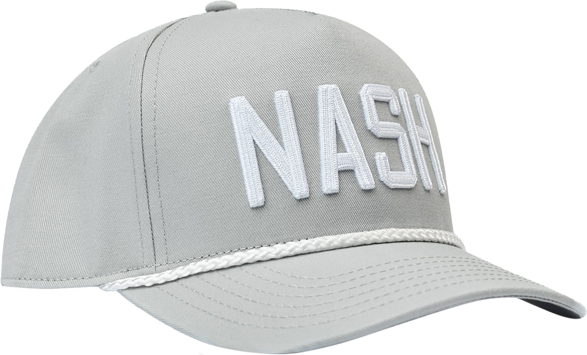 Nash Adult Nashville Light Grey Legacy Snapback Hat product image