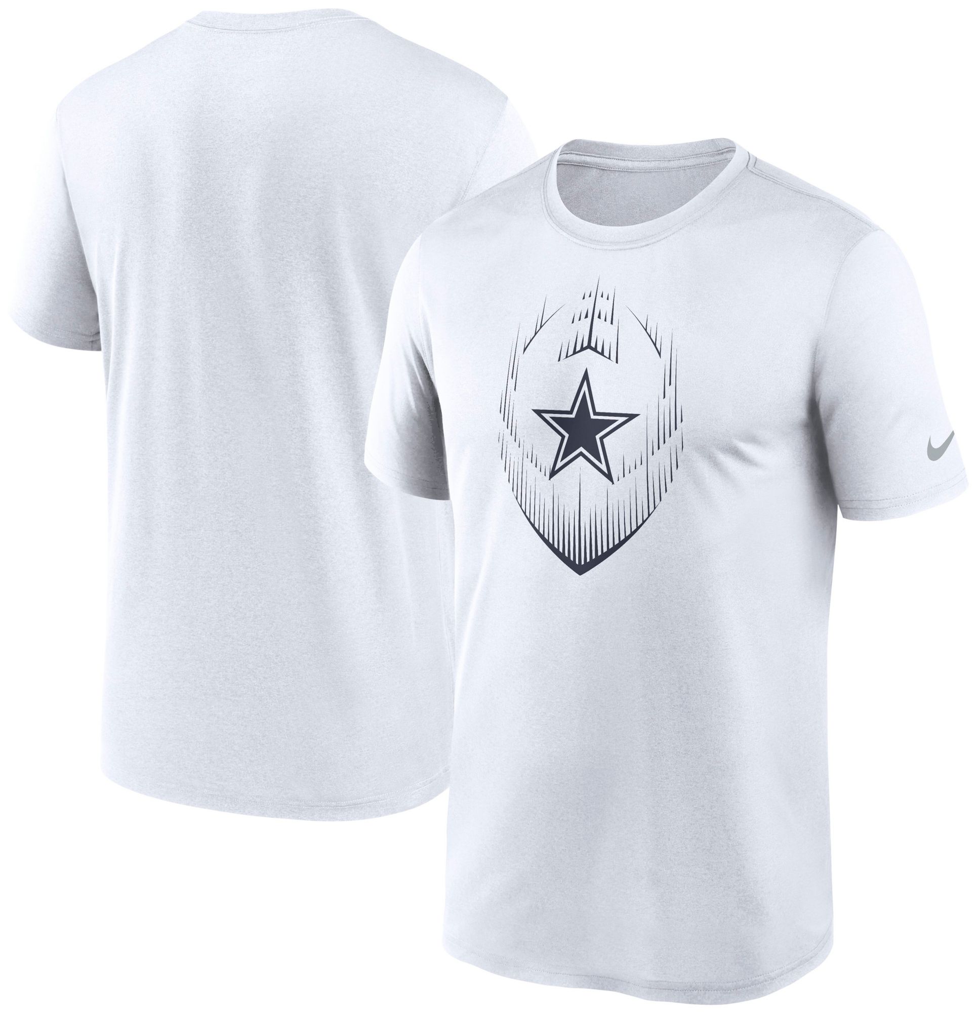 Nike Men's Dallas Cowboys Legend Icon White T-Shirt product image