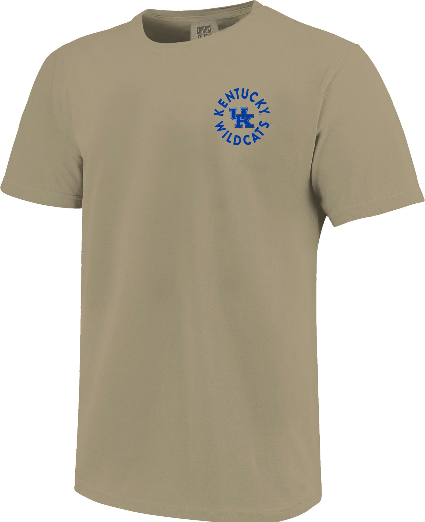 Image One Men's Kentucky Wildcats Khaki Mascot Circle T-Shirt product image