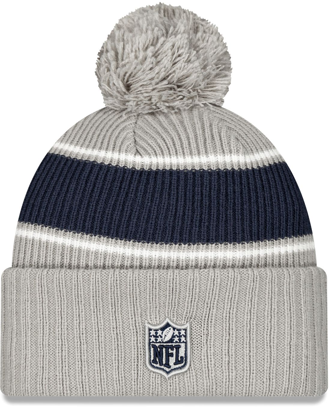 New Era Adult Dallas Cowboys Sideline Sport Graphite Knit Beanie product image